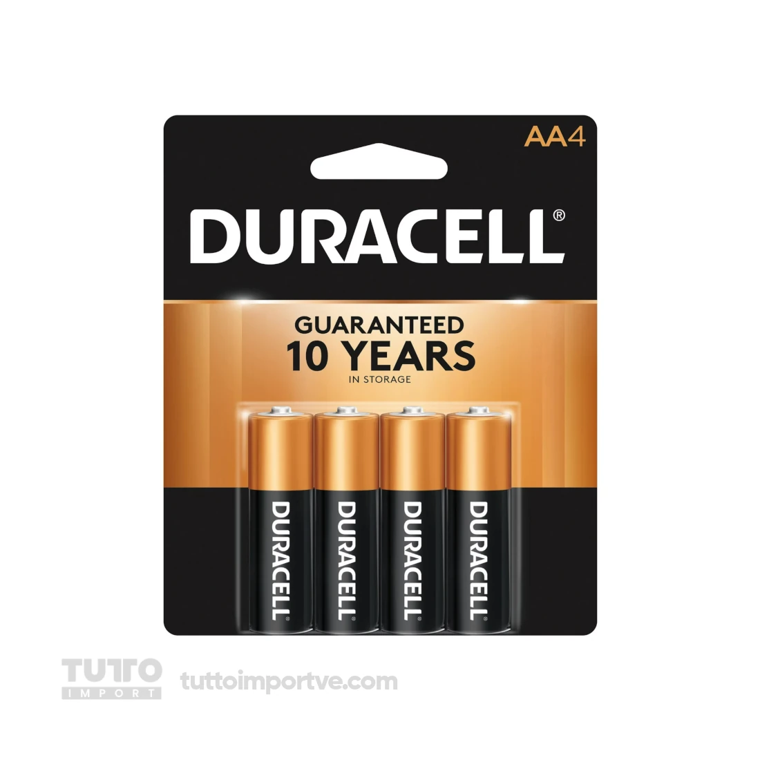 Duracell plus pilas alcalina 4 u. AA LR6. - Tarraco Import Export